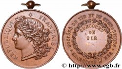 TROISIÈME RÉPUBLIQUE Médaille, Société de tir et de gymnastique