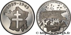 QUINTA REPUBLICA FRANCESA Médaille, Commémoration débarquement de Normandie