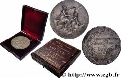 TERCERA REPUBLICA FRANCESA Médaille, Cinquantenaire des Grands Magasins du Louvre