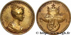 AUTRICHE - FERDINAND Ier Médaille, Couronnement de Marie Anna VF
