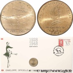 SPORTS Enveloppe “Timbre médaille” n°4