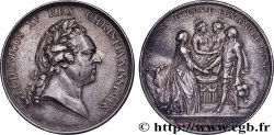 LOUIS XV THE BELOVED Médaille, Mariage du dauphin Louis et de l&nbsp;archiduchesse Marie-Antoinette