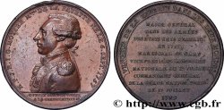 LOUIS XVI Médaille, Marquis de La Fayette