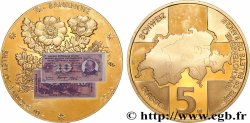 SWITZERLAND Médaille, Billet de 10 francs suisse