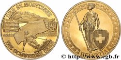 SWITZERLAND Médaille, Lac de Saint-Moritz