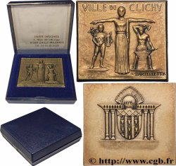 FUNFTE FRANZOSISCHE REPUBLIK Plaquette, Ville de Clichy
