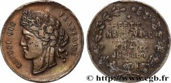III REPUBLIC Médaille, Souvenir de la fête nationale
