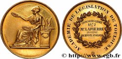 TROISIÈME RÉPUBLIQUE Médaille, Académie de législation de Toulouse, Concours libre