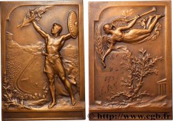 TROISIÈME RÉPUBLIQUE Plaquette de récompense