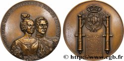 PORTUGAL Médaille, Réorganisation du Musée d’artillerie devenu Musée militaire sous le règne de Marie II