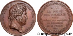 LOUIS-PHILIPPE I Médaille, La Reine visite la Monnaie de Paris AU