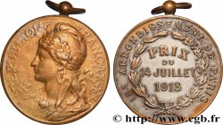 DRITTE FRANZOSISCHE REPUBLIK Médaille, Prix du 14 juillet