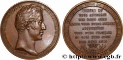 CHARLES X Médaille, Visite à la ville de Mulhouse