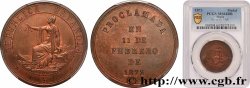 SPAIN – FIRST REPUBLIC Médaille, Proclamation de la République espagnole MS64