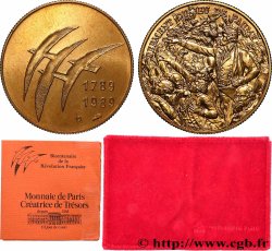 V REPUBLIC Médaille, Bicentenaire de la Révolution Française