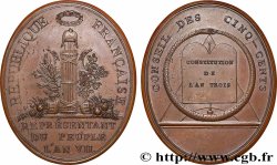 DIRECTOIRE Médaille, Conseil des Cinq-Cents AU