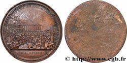 LOUIS XVI Médaille, Arrivée du Roi à Paris, tirage uniface AU