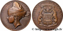 III REPUBLIC Médaille, La Guyane, province française, Fêtes du tricentenaire AU
