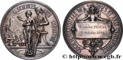 III REPUBLIC Médaille, Société nationale des sciences et arts industriels