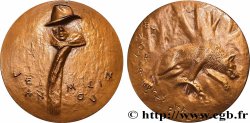 CINQUIÈME RÉPUBLIQUE Médaille, Jean Moulin, refrappe