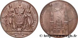 SECOND EMPIRE Médaille, Inauguration de l’église Saint-Ambroise