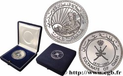 SULTANATE OF OMAN - QABOOS BIN SAID Médaille, 10e anniversaire du Sultanat