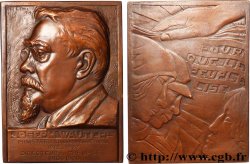 BELGIQUE Plaquette, Joseph Wauters