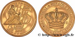 EUROPA Médaille, Specimen 5 €uro, Monaco