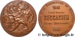 V REPUBLIC Médaille, Vulcain, Société SECCACIER