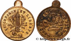 SECOND REPUBLIC Médaille, Union force et liberté