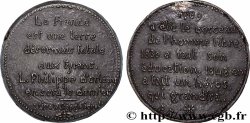 DEUXIÈME RÉPUBLIQUE Médaille, Éloge des Révolutions  AU