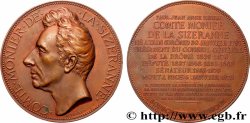 TERCERA REPUBLICA FRANCESA Médaille, Comte Monier de la Sizeranne