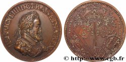 HENRY IV Médaille, Victoire d’Ivry, refrappe
