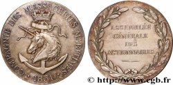 SECOND EMPIRE Médaille, Compagnie des messageries maritimes, Assemblée générale des actionnaires