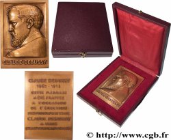 V REPUBLIC Plaquette, Claude Debussy, refrappe