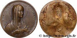 III REPUBLIC Médaille, Sainte Genevieve, tirage uniface de l’avers (essai)