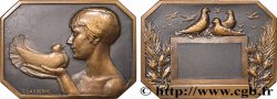 TROISIÈME RÉPUBLIQUE Médaille, Colombophilie, par Firmin Lasserre