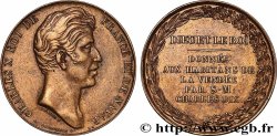 CHARLES X Médaille offerte aux vendéens