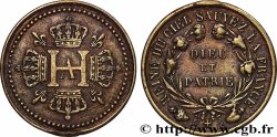 HENRI V COMTE DE CHAMBORD Médaillette, Dieu et patrie