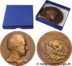 QUINTA REPUBLICA FRANCESA Médaille, Lucien Bazor, graveur des monnaies, refrappe