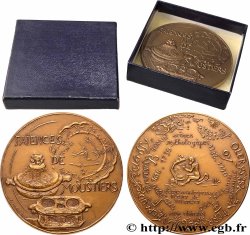 CINQUIÈME RÉPUBLIQUE Médaille, Faïences de Moustiers