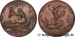 HENRI V COMTE DE CHAMBORD Médaille, Naissance de Henri, duc de Bordeaux, futur comte de Chambord
