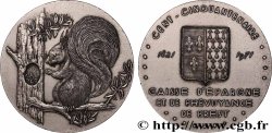 CINQUIÈME RÉPUBLIQUE Médaille, Cent-cinquantenaire de la caisse d’épargne et de prévoyance de Brest