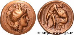 V REPUBLIC Médaille, Reproduction du Diobole de Calabre - Tarente, n°150