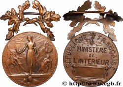 TERCERA REPUBLICA FRANCESA Médaille de dévouement, Ministère de l’intérieur
