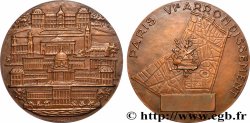 CINQUIÈME RÉPUBLIQUE Médaille, VIe arrondissement de Paris