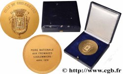 FUNFTE FRANZOSISCHE REPUBLIK Médaille, Ville de Coulommiers