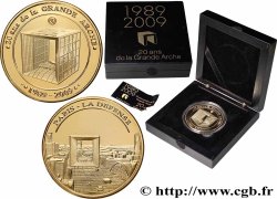 FUNFTE FRANZOSISCHE REPUBLIK Médaille, 20 ans de la grande arche