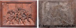 ART, PEINTURE ET SCULPTURE Plaque, Assassinat de Coligny, Saint-Barthélémy