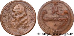 ITALIEN Médaille, Léonard de Vinci